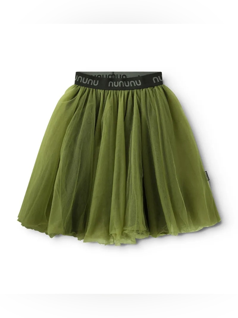 NWT NUNUNU Magic Skirt Olive SZ 6/7Y